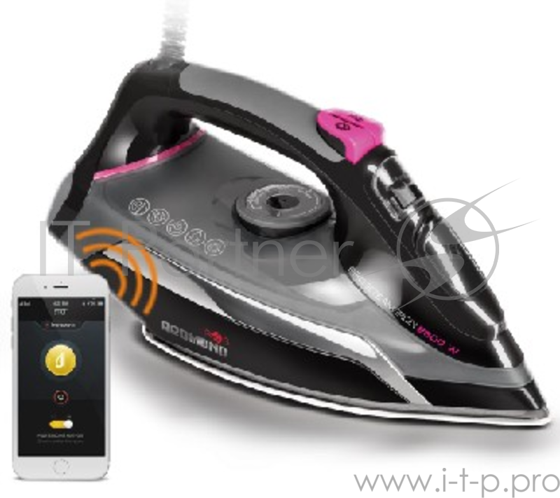 Утюг Redmond RI-C254S фиолетовый/черный