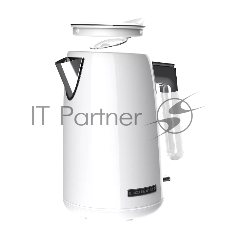 Чайник электрический Polaris PWK 1746CA Water Way Pro 1.7л. 2200Вт белый (корпус: нержавеющая сталь)