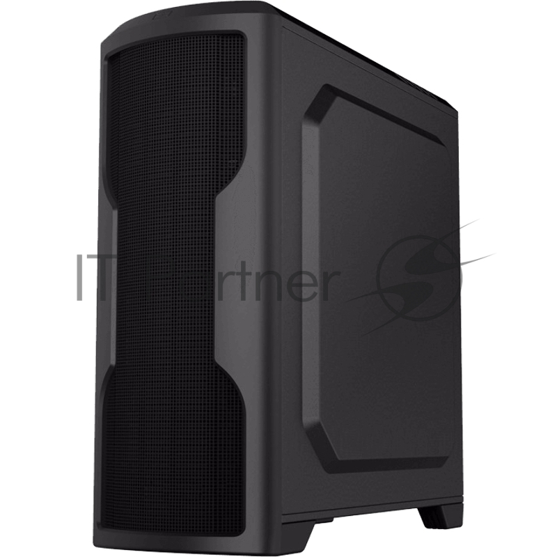Компьютерный корпус, без блока питания ATX Gamemax G562 Matrix ATX case, black, w/o PSU, w/1xUSB3.0+2xUSB2.0, w/1x12cm 32xLeds Blue LED rear fan