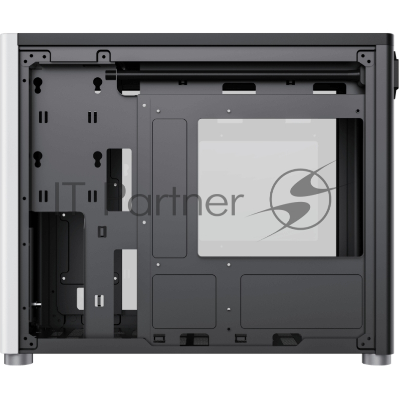 Компьютерный корпус, без блока питания mATX Gamemax Spark White mATX case, white, w/o PSU, w/1xUSB3.0+1xType-C, 1xCombo Audio