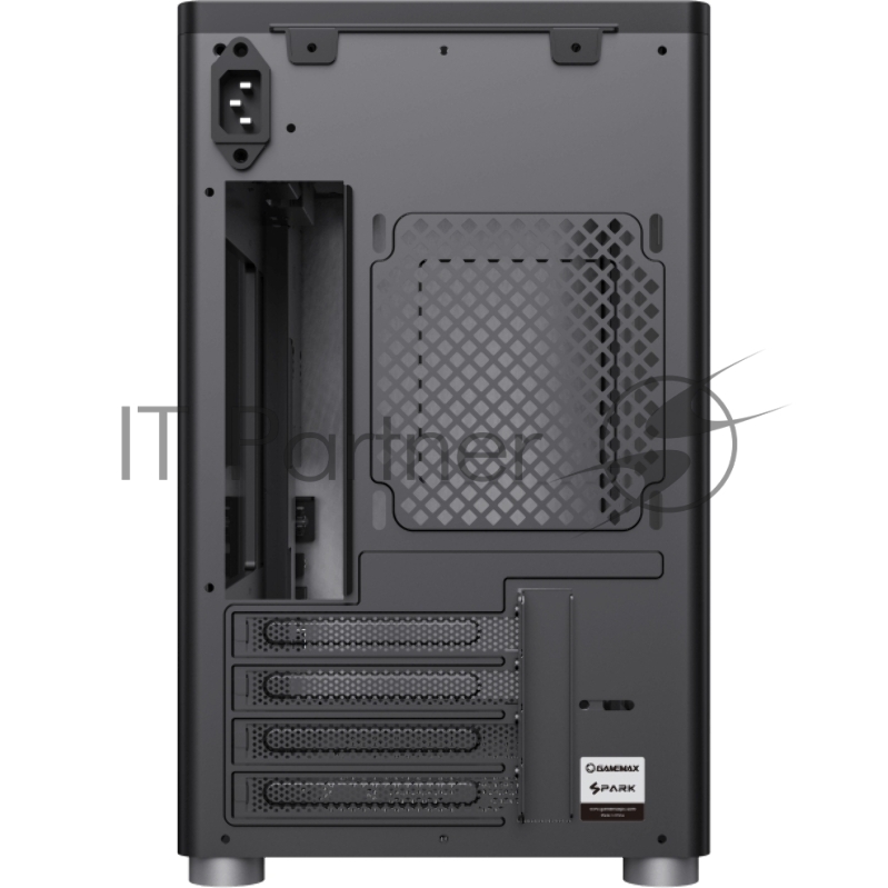 Компьютерный корпус, без блока питания mATX Gamemax Spark White mATX case, white, w/o PSU, w/1xUSB3.0+1xType-C, 1xCombo Audio