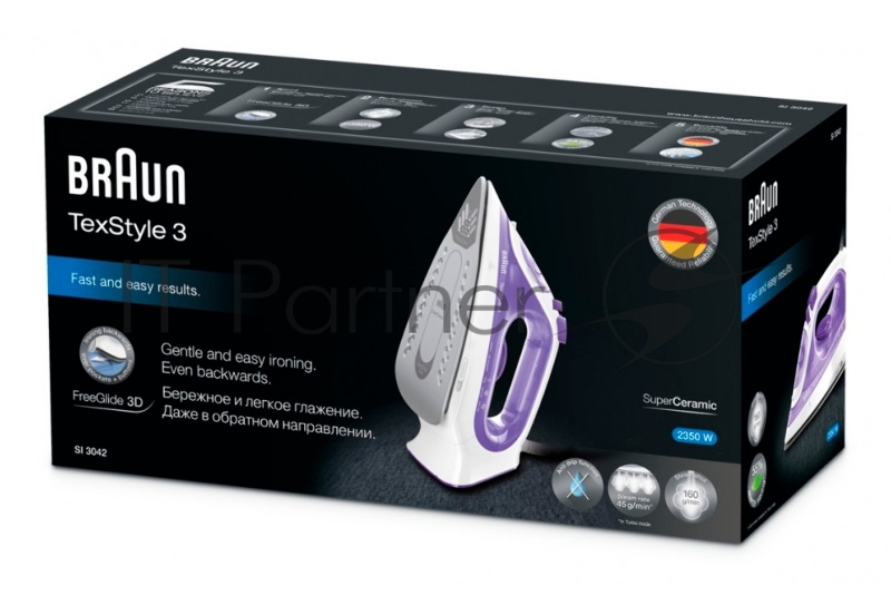 Утюг BRAUN SI3042VI