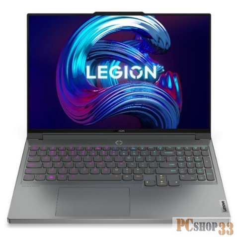 Ноутбук Lenovo Legion 7 16IAX7 16(2560x1600 IPS)/Intel Core i7 12800HX(2Ghz)/32768Mb/2048SSDG GeForce RTX3070Ti(8192Mb)/Cam/BT/WiFi/ 1y/2.53kg/storm grey/Win11Home + 300W, RU kbd