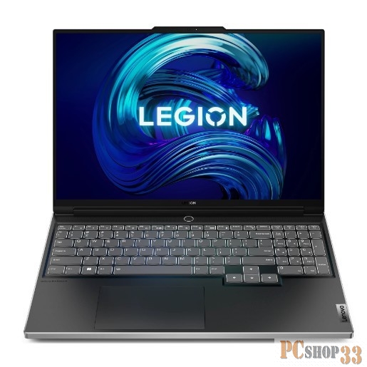 Ноутбук Lenovo Legion S7 16IAH7 16(2560x1600 IPS)/Intel Core i7 12700H(2.3Ghz)/24576Mb/1024SSD GeForce RTX3060(6144Mb)/Cam/BT/WiFi/99 1y/2.36kg/onyx grey/noOS + 230W, RU kbd
