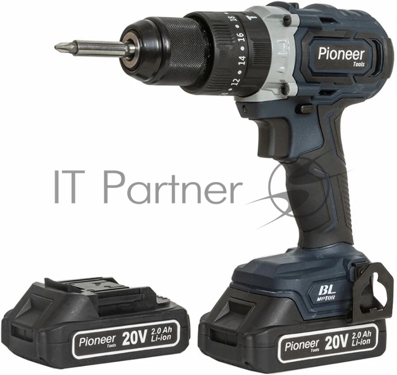 Дрель-шуруповерт аккумуляторная Pioneer CID-E2002CB