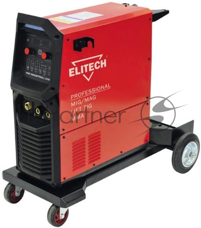 Сварочный полуавтомат Elitech АИС 300ПТ инвертор ММА/TIG MIG/MAG 9.6кВт