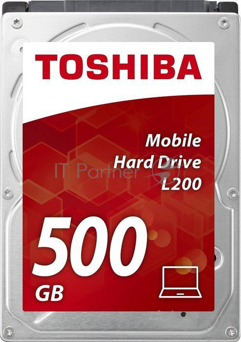 Жесткий диск Toshiba SATA-II 500Gb HDWJ105UZSVA L200 (5400rpm) 8Mb 2.5