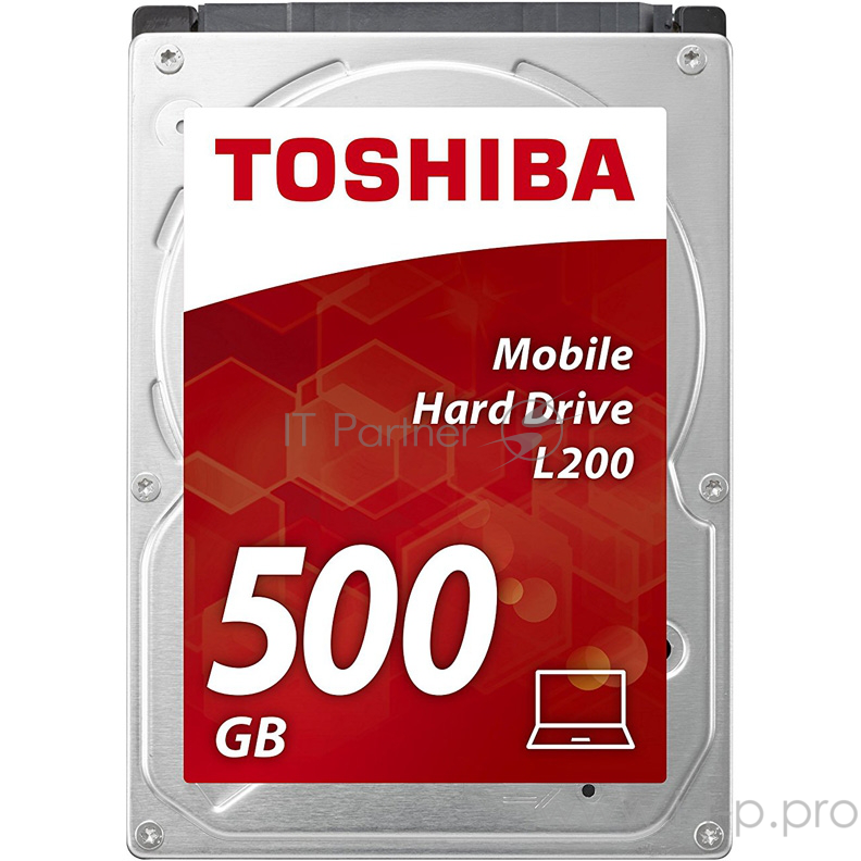 Жесткий диск Toshiba SATA-II 500Gb HDWJ105UZSVA L200 (5400rpm) 8Mb 2.5