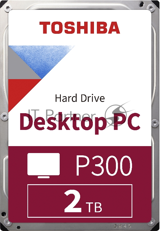 Жесткий диск Toshiba SATA-III 2Tb HDWD120EZSTA P300 (7200rpm) 64Mb 3.5 Rtl