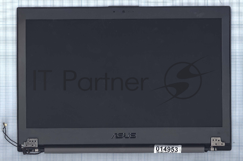 Матрица (крышка) для Asus PRO ADVANCED BU400A черная в сборе