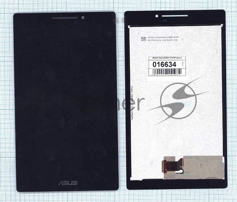 Модуль (матрица + тачскрин) для Asus ZenPad 7.0 Z370 черный