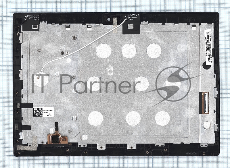 Модуль (матрица + тачскрин) для Lenovo Miix 320-10ICR HD черный с рамкой