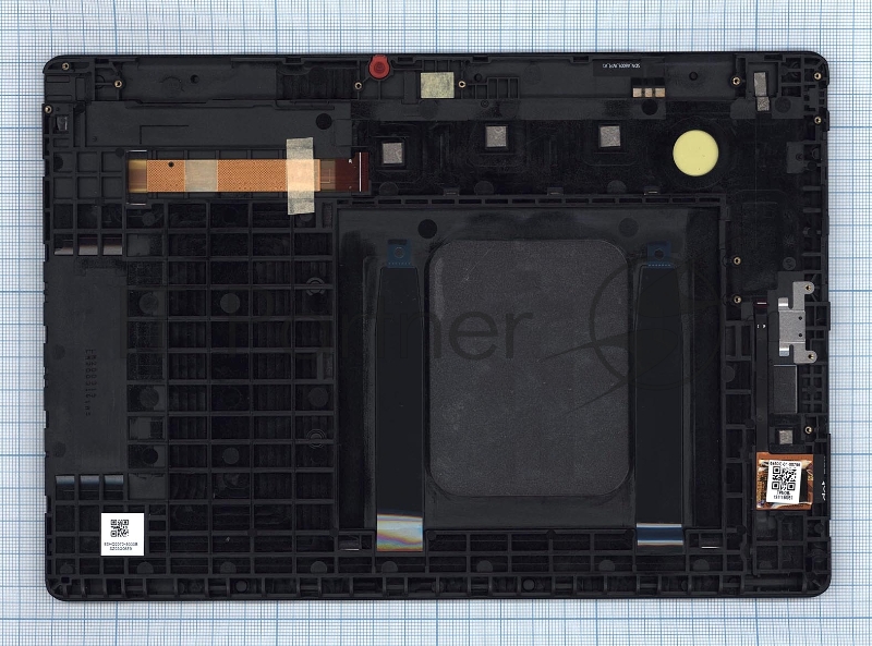 Модуль (матрица + тачскрин) для Lenovo Tab E10 TB-X104F TB-X104L черный с рамкой