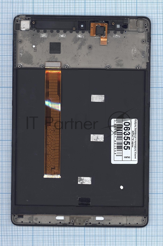 Модуль (матрица + тачскрин) для Xiaomi MiPad 7.9 черный с рамкой