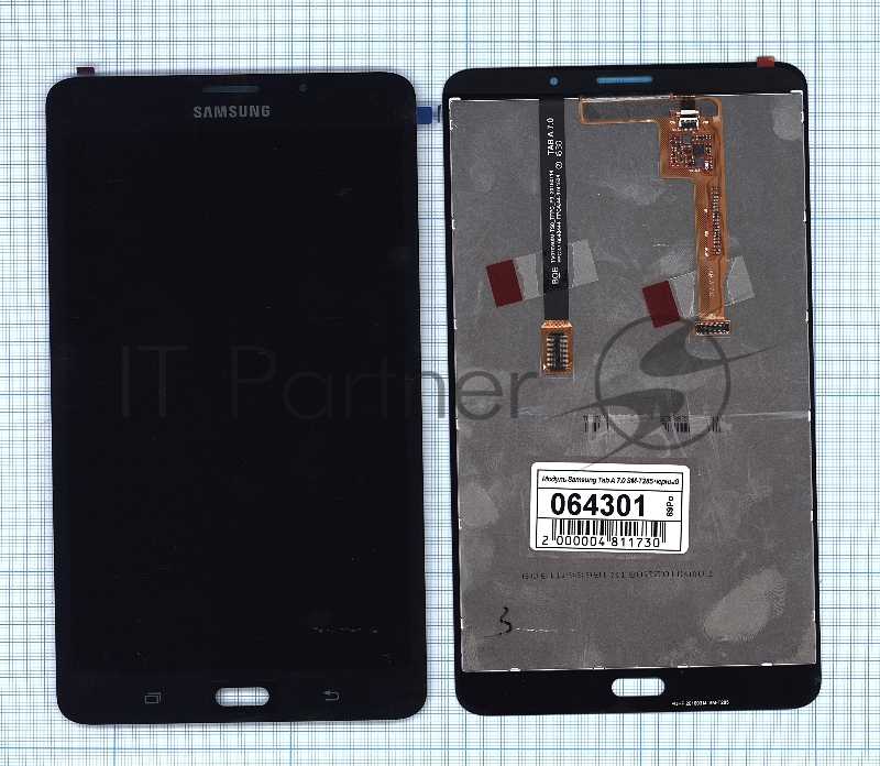 Модуль (матрица + тачскрин) для Samsung Galaxy Tab A 7.0 SM-T285 черный
