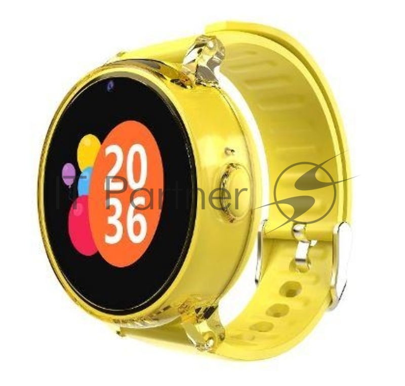 Умные часы GEOZON KIDS ZERO YELLOW G-W25YLW
