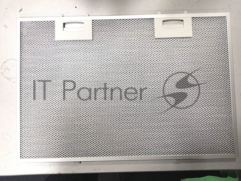 Фильтр алюминиевый рамочный для вытяжки 420х280х8