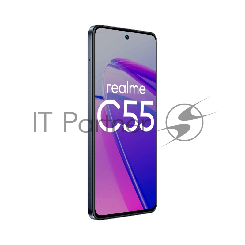 Смартфон Realme RMX3710 C55 256Gb 8Gb черный моноблок 3G 4G 6.72 1080x2400 Android 13 64Mpix 802.11 b/g/n/ac NFC GPS GSM900/1800 GSM1900 TouchSc microSD