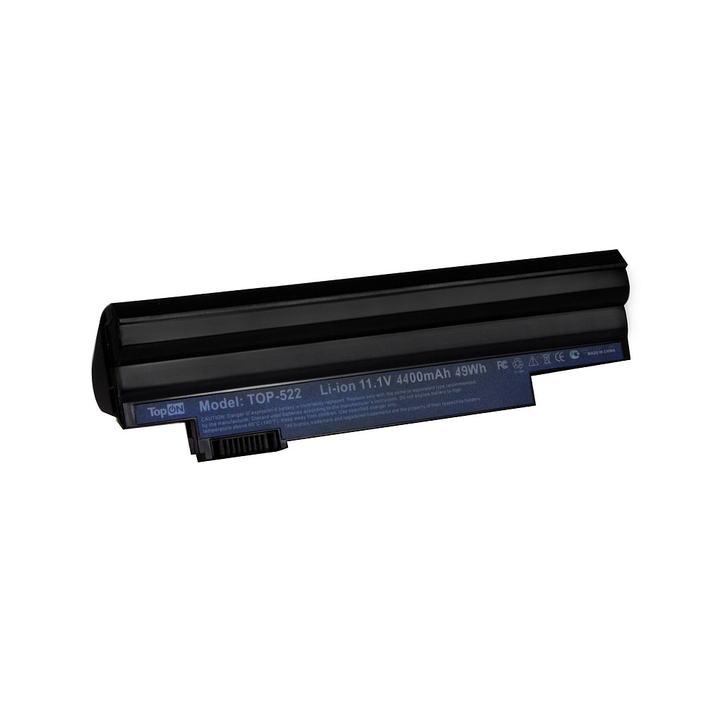 Аккумулятор для нетбука Acer Aspire One D255, D260, 522, 722, LT25 Series. 11.1V 4400mAh 49Wh. AL10A31, NAV70.