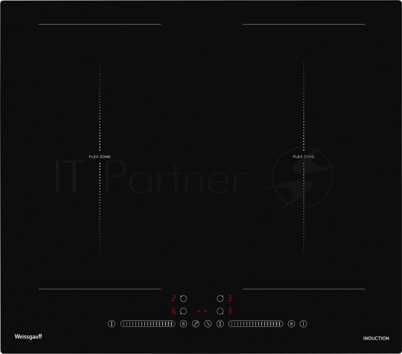 Стеклокерамическая панель Weissgauff HI 642 BSCM