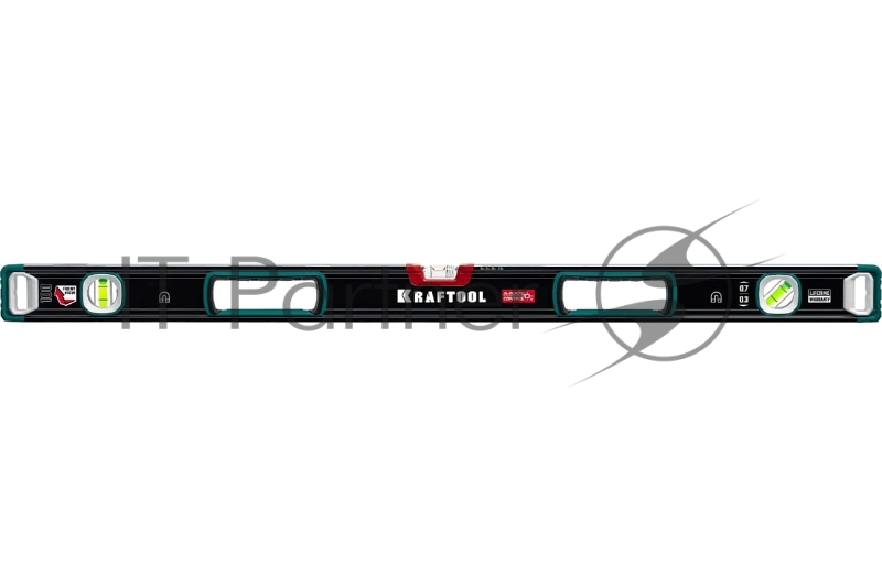 Уровень Kraftool A-RATE CONTROL 1000 мм, магнитный сверхпрочный уровень с зеркальным глазком