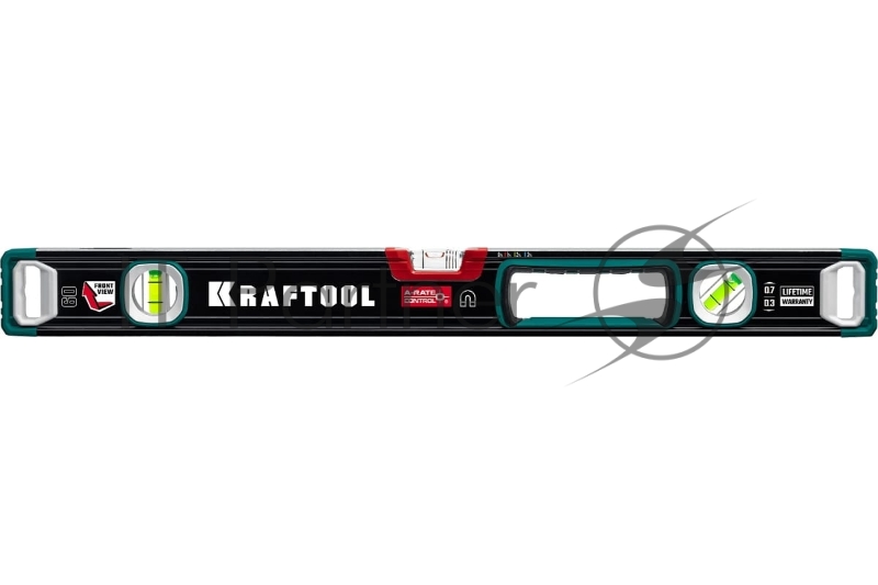 Уровень Kraftool A-RATE CONTROL 600 мм, магнитный сверхпрочный уровень с зеркальным глазком