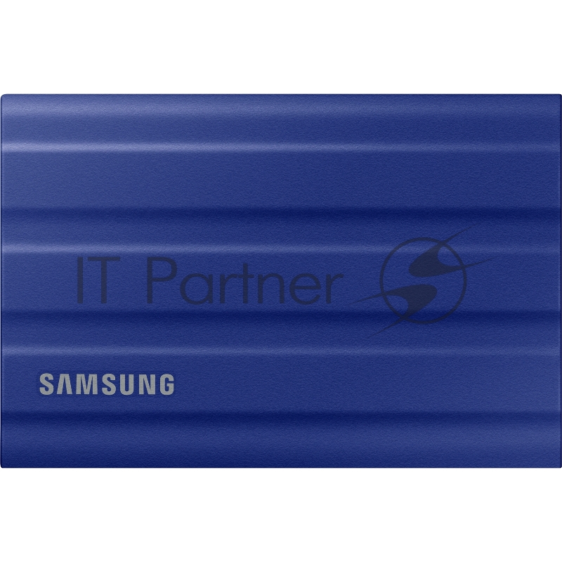 Накопитель Samsung External SSD T7 Shield, 2TB, Type C-to-C/A, USB 3.2 Gen2, R/W 1050/1000MB/s, IP65, 88x59x13mm, 98g, Blue (12 мес.)