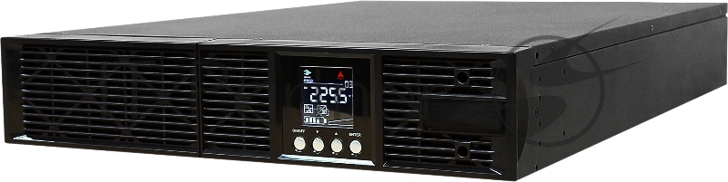 Источник бесперебойного питания/ ИБП Сайбер Электро ЭКСПЕРТ ПЛЮС-1000Р Онлайн, Стойка/Напольный 1000ВА/900Вт. USB/RS-232/SNMP Slot/EPO, 8 IEC С13, 2U, поставляется без аккумуляторных батарей, для работы необходим внешний батарейный массив 24В, ток за