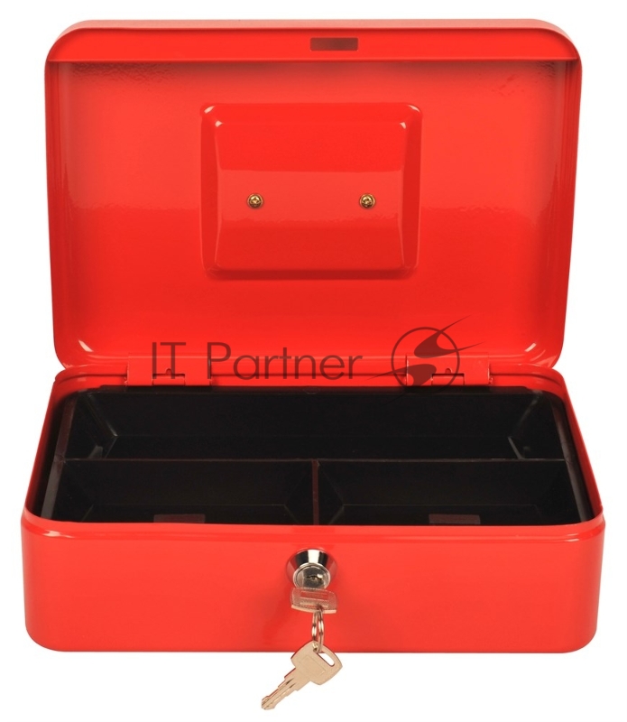 Ящик для денег Cactus CS-CB-003RD 90x250x180 красный