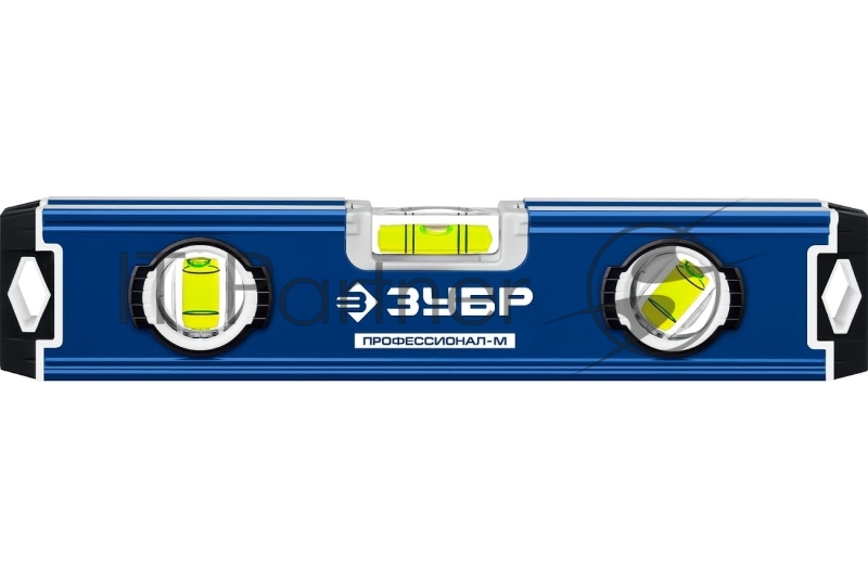 Компактный усиленный магнитный уровень ЗУБР 230 мм Профессионал-М