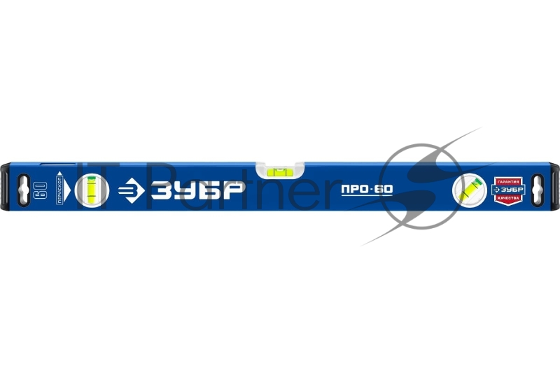 Усиленный уровень ЗУБР 600 мм с зеркальным глазком Профессионал