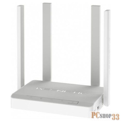 Сетевое оборудование Keenetic Viva (KN-1910) Двухдиапазонный гигабитный интернет-центр, Wi-Fi AC1300 Wave 2 MU-MIMO, двухъядерным процессором, управляемым коммутатором