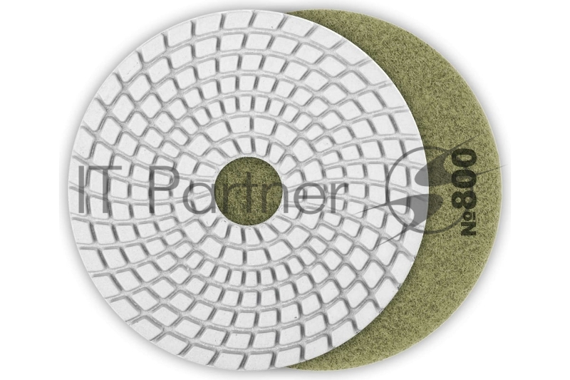 Круг ЗУБР 100мм №800 алмазный гибкий шлифовальный круг (Черепашка) для мокрого шлифования