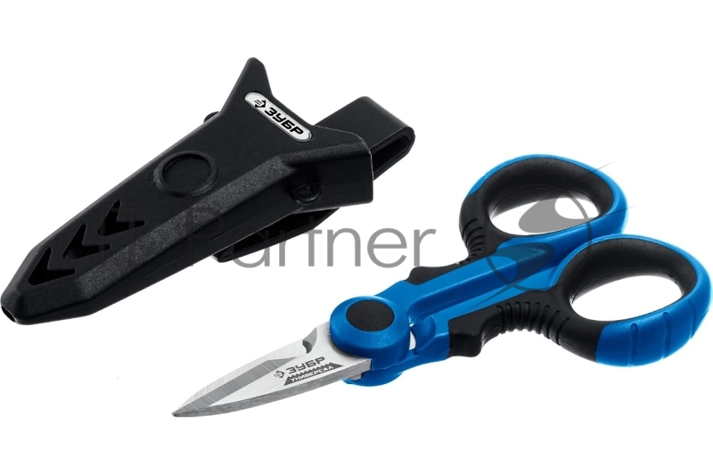 Ножницы электрика универсальные ЗУБР 145 мм, УНИВЕРСАЛ