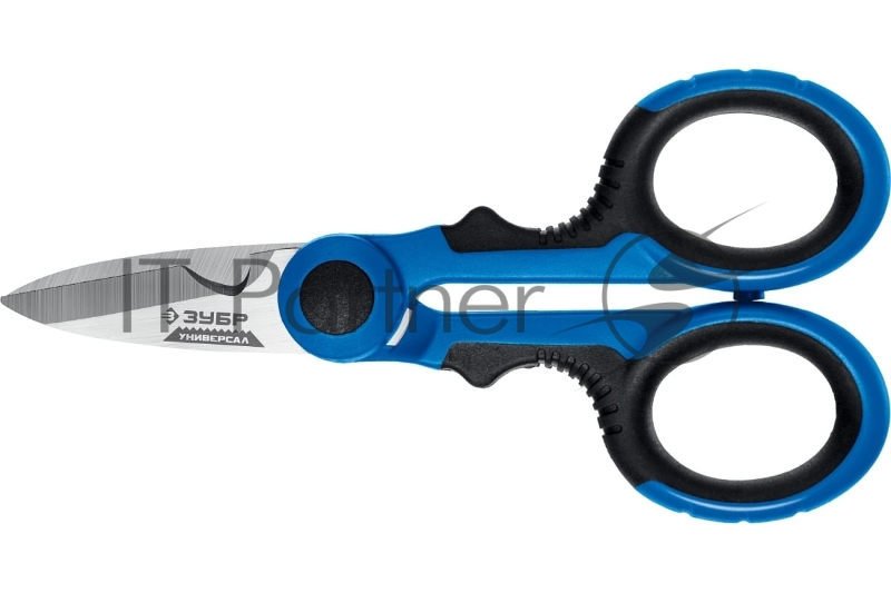 Ножницы электрика универсальные ЗУБР 145 мм, УНИВЕРСАЛ