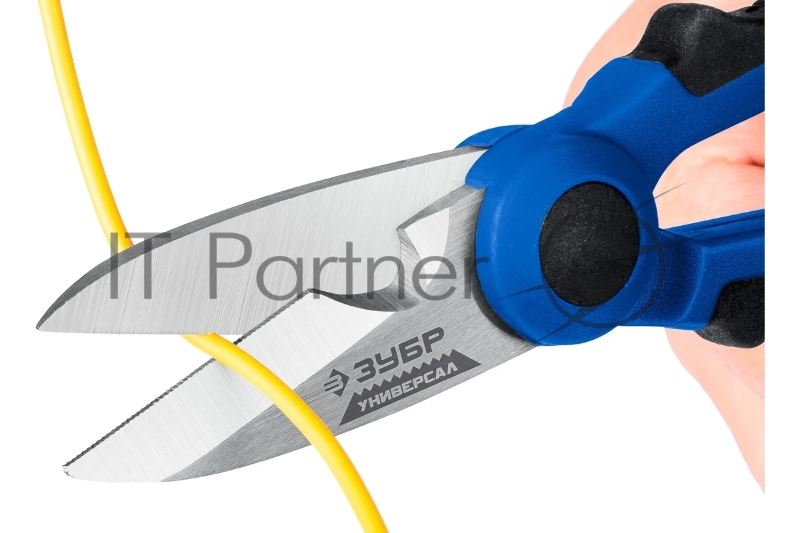 Ножницы электрика универсальные ЗУБР 145 мм, УНИВЕРСАЛ