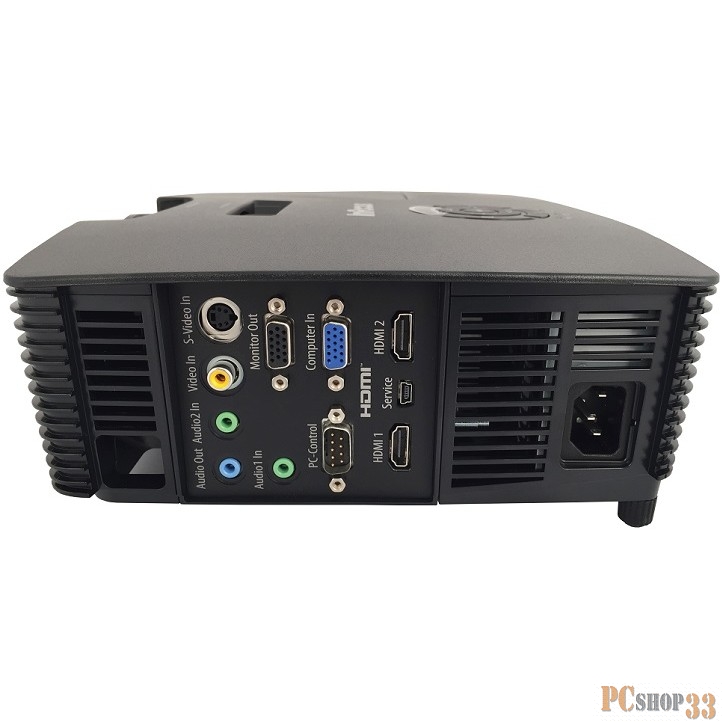 Проектор INFOCUS IN112xa {(Full 3D) DLP, 3600 ANSI Lm, SVGA, 18000:1, 3W, 2xHDMI 1.4b, VGA in, VGA out, Composite, S-video, RS232, Mini USB B serv, 3.5audio in x2, 3.5audio out, лампа до 15000ч., динамик 3W, 2