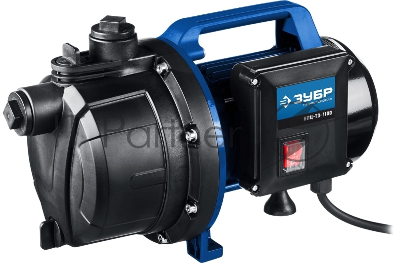 Поверхностный насос ЗУБР, 1100 Вт