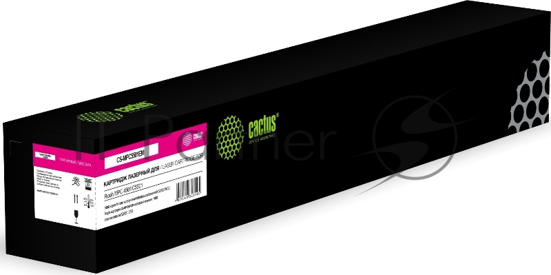 Картридж лазерный Cactus CS-MPC5501EM 842050 пурпурный (18000стр.) для Ricoh MPС 4501/C5501