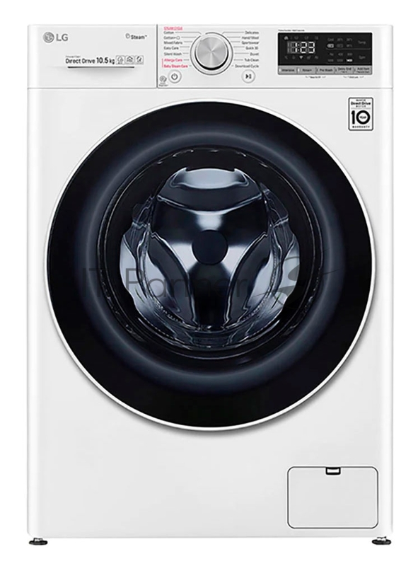 Стиральная машина LG F4WV510S0E (Панель управления на Английском языке), класс: B загр.фронтальная макс.:10.5кг белый