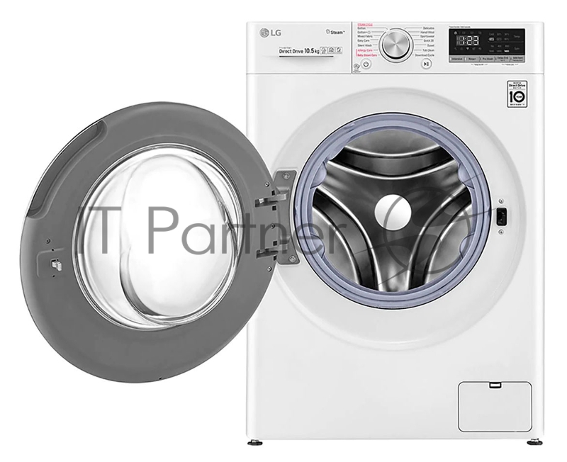Стиральная машина LG F4WV510S0E (Панель управления на Английском языке), класс: B загр.фронтальная макс.:10.5кг белый