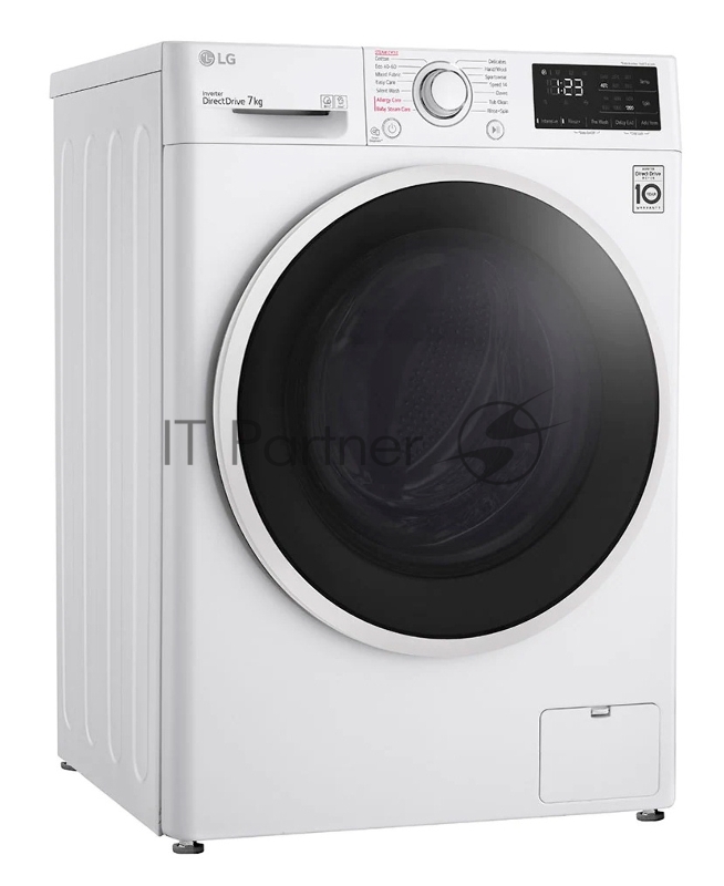 Стиральная машина LG F2WV3S7S0E (Панель управления на Английском языке), класс: D загр.фронтальная макс.:7кг белый