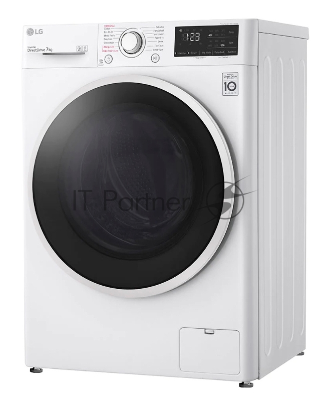 Стиральная машина LG F2WV3S7S0E (Панель управления на Английском языке), класс: D загр.фронтальная макс.:7кг белый