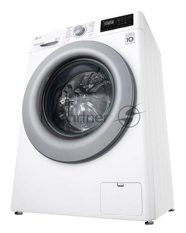 Стиральная машина LG F2WV3S7S4E (Панель управления на Английском языке), класс: D загр.фронтальная макс.:7кг белый