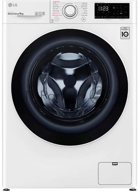 Стиральная машина LG F4WV329S0E (Панель управления на Английском языке), класс: B загр.фронтальная макс.:9кг белый