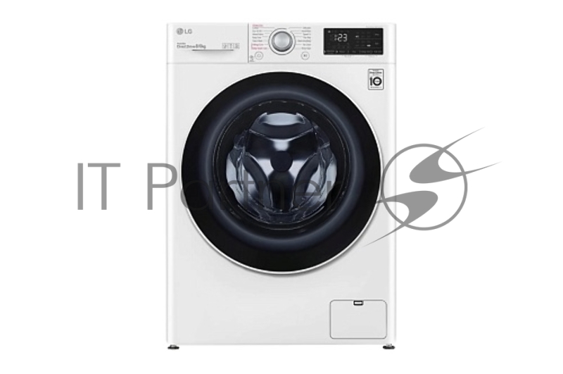 Стиральная машина LG F4DV328S0U (Панель управления на Английском языке), класс: B загр.фронтальная макс.:8кг (с сушкой) белый