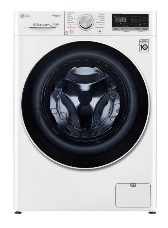 Стиральная машина LG F4DV328S0U (Панель управления на Английском языке), класс: B загр.фронтальная макс.:8кг (с сушкой) белый