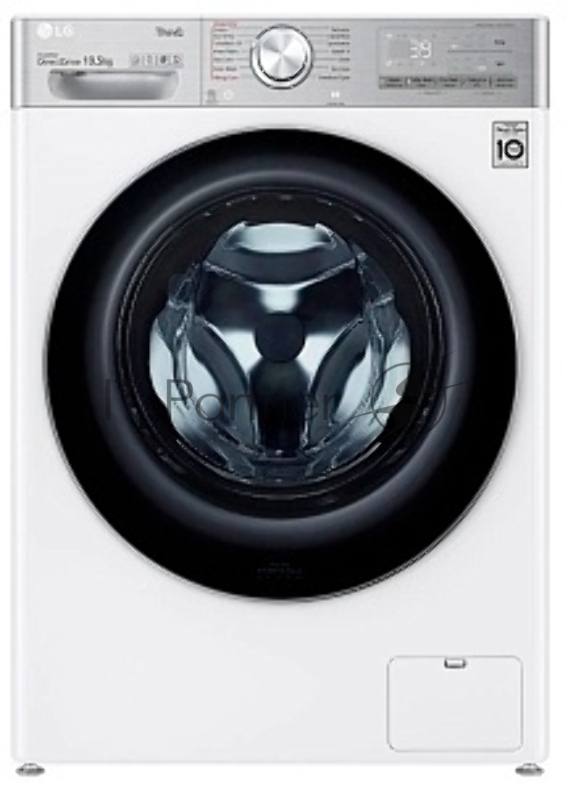 Стиральная машина LG F4WV910P2WE (Панель управления на Английском языке), класс: A загр.фронтальная макс.:10.5кг белый