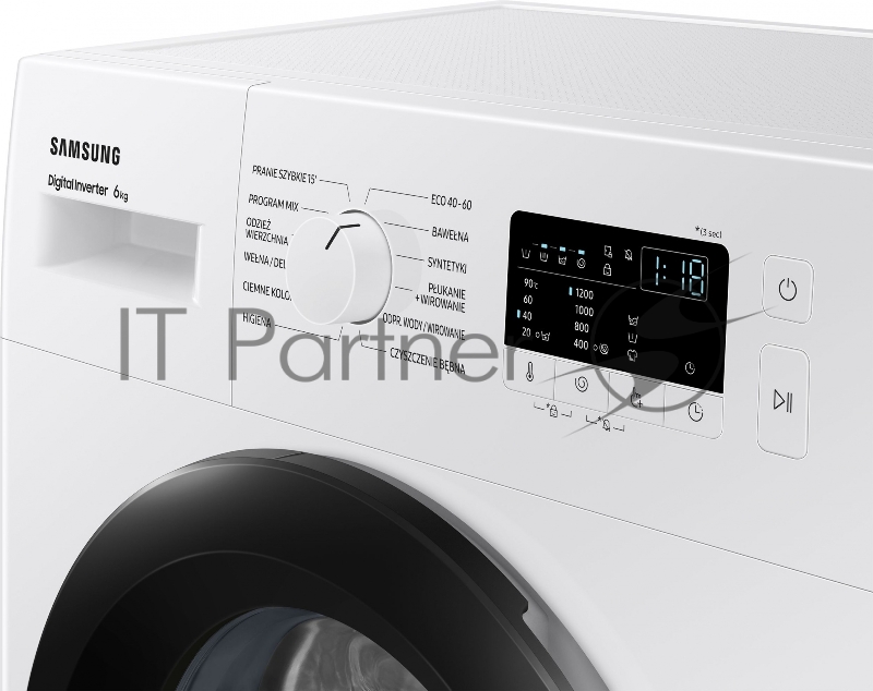 Стиральная машина Samsung WW60A3120BE/LE (Панель управления на Английском языке), класс: C загр.фронтальная макс.:6кг