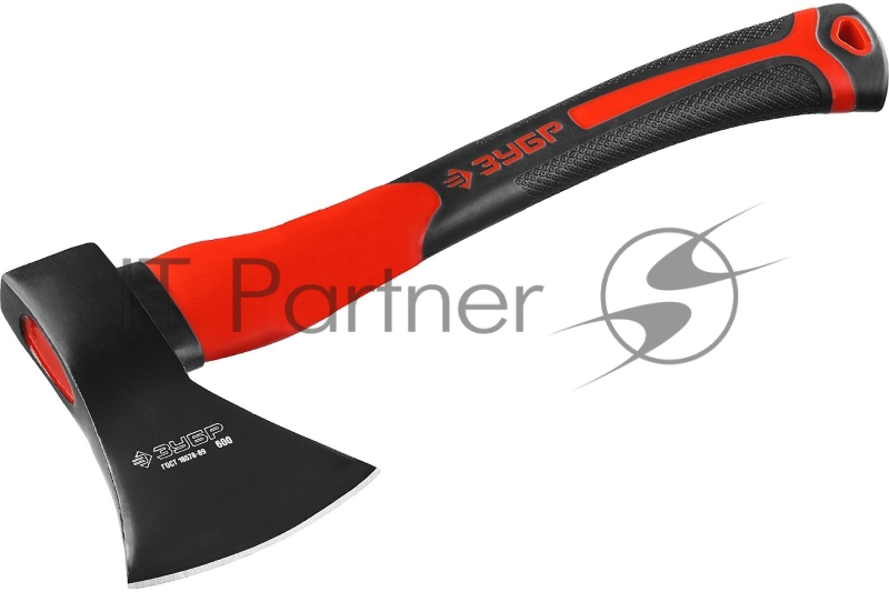 Кованый топор ЗУБР Фибергласс, 600/880 г, 380мм